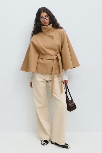 Belt Cape Jacket